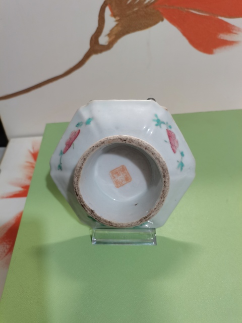 古玩陶瓷花鳥紋粉彩盤拍賣，當前價格1500元
