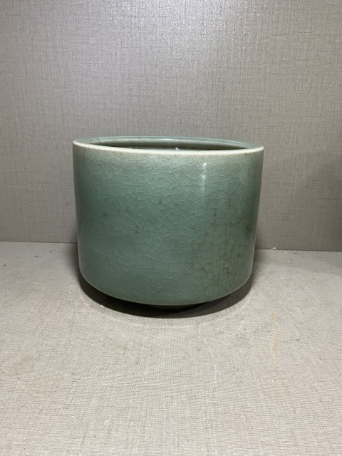 古玩陶瓷豆青釉筒式爐拍賣,當(dāng)前價(jià)格1680元