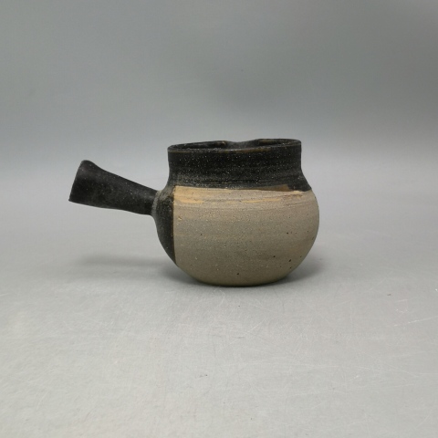 古玩陶瓷元末.醬釉急須壺拍賣,當前價格1980元