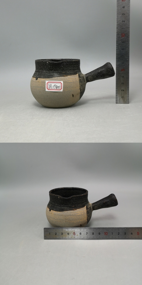 古玩陶瓷元末.醬釉急須壺拍賣,當前價格1980元