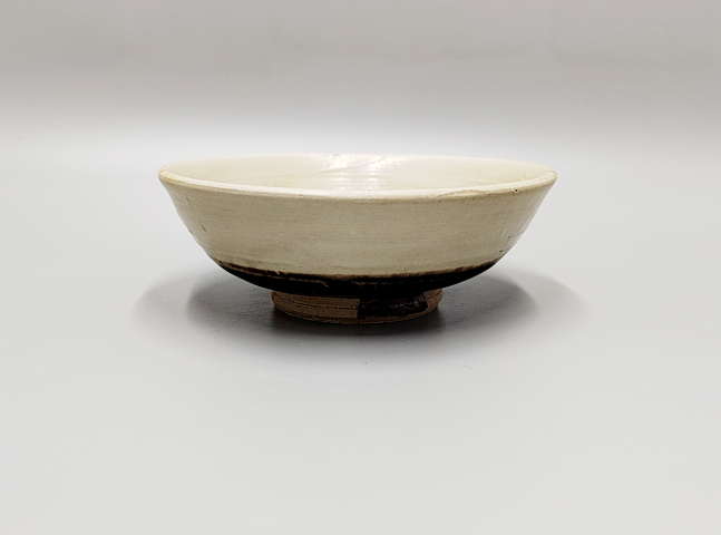 古玩陶瓷元代雙色釉茶碗拍賣，當前價格2200元