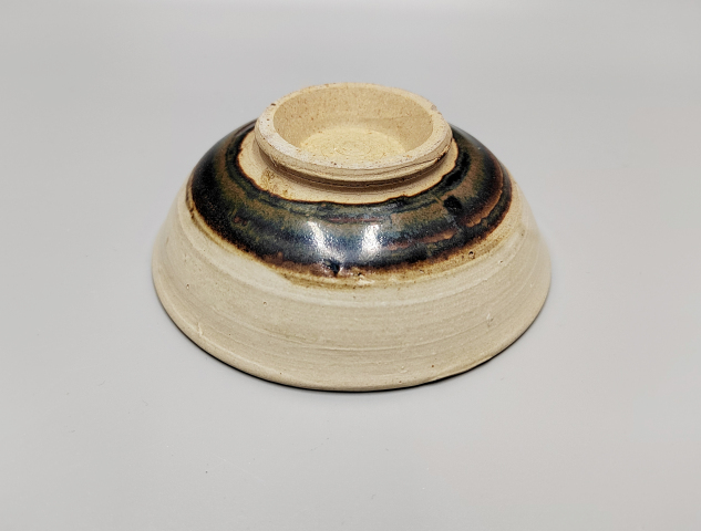 古玩陶瓷元代雙色釉茶碗拍賣，當前價格2200元