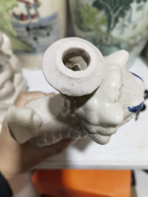 古玩陶瓷青花獅子擺件拍賣，當前價格1200元