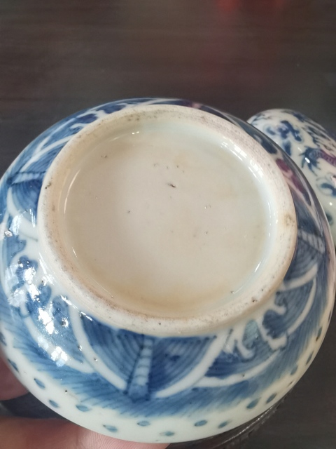 古玩陶瓷青花趕珠龍紋印盒拍賣，當(dāng)前價(jià)格5500元