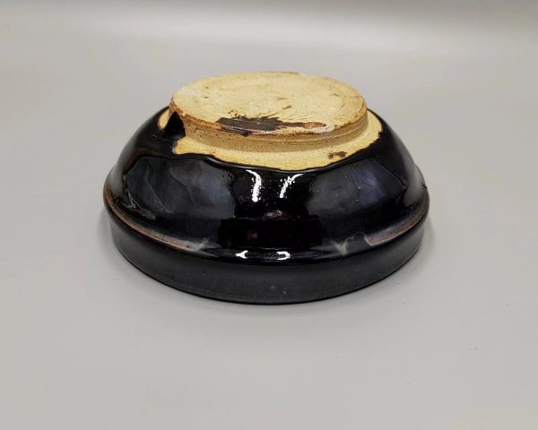 古玩陶瓷元代直沿窯變釉茶盞拍賣，當前價格1000元