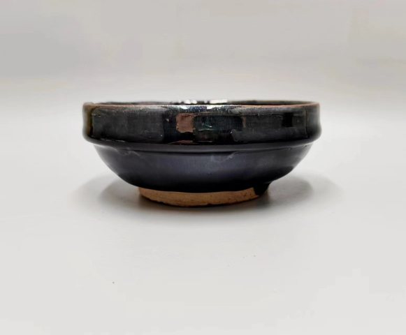 古玩陶瓷元代直沿窯變釉茶盞拍賣，當前價格1000元