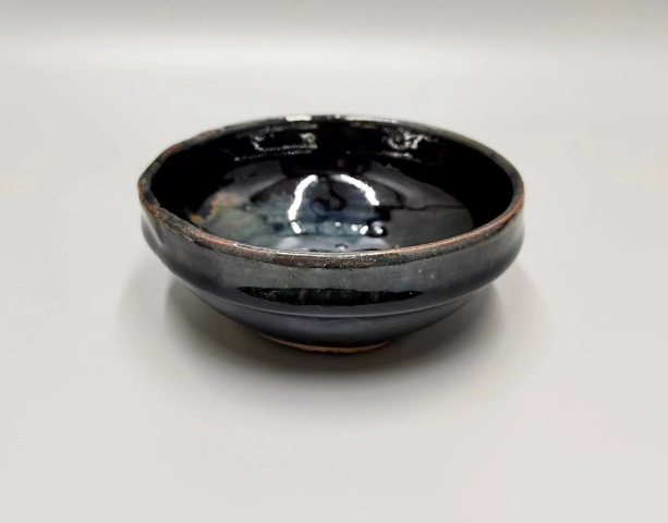 古玩陶瓷元代直沿窯變釉茶盞拍賣，當前價格1000元