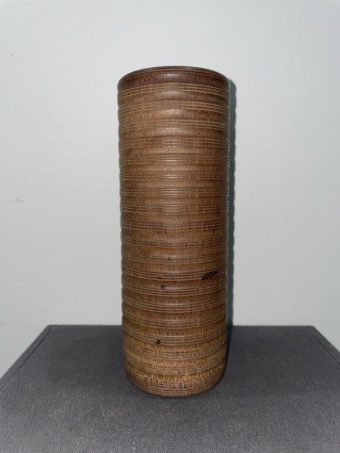 古玩雜項(xiàng)竹雕筆筒拍賣，當(dāng)前價(jià)格520元