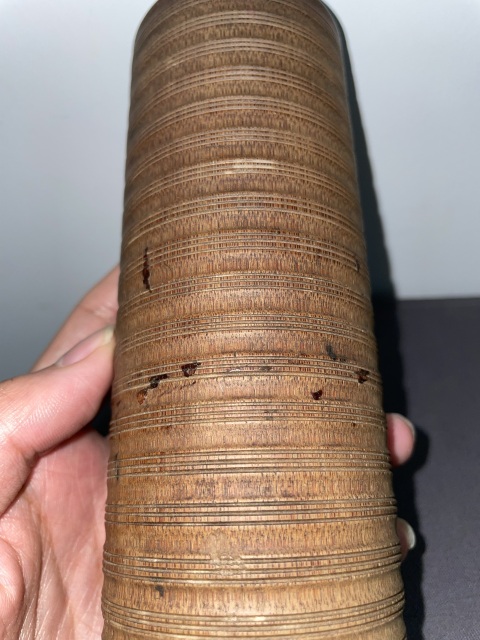 古玩雜項(xiàng)竹雕筆筒拍賣，當(dāng)前價(jià)格520元