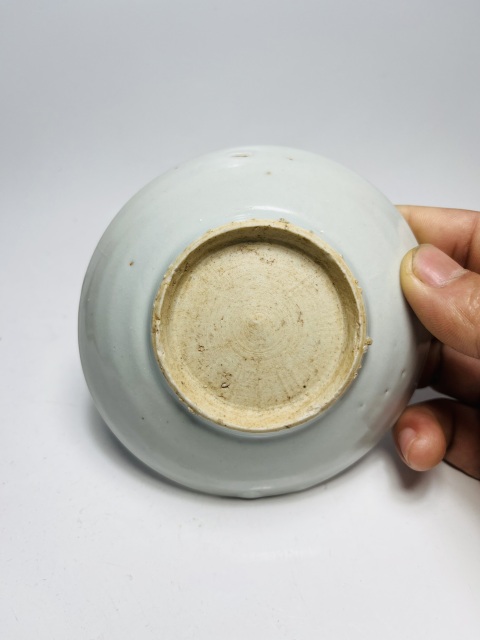 古玩陶瓷(順治)青花一葉知秋紋盤拍賣,當前價格0元