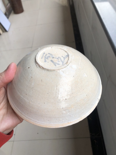 古玩陶瓷青白釉雙魚面包碗拍賣,當前價格3999元