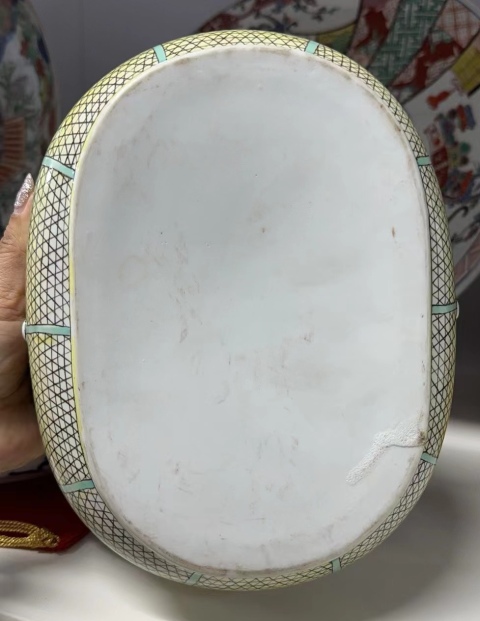 古玩陶瓷素三彩公雞蓋鍋拍賣，當(dāng)前價格1380元