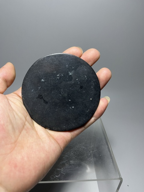 古玩銅器黑漆古銅鏡拍賣,當前價格1580元