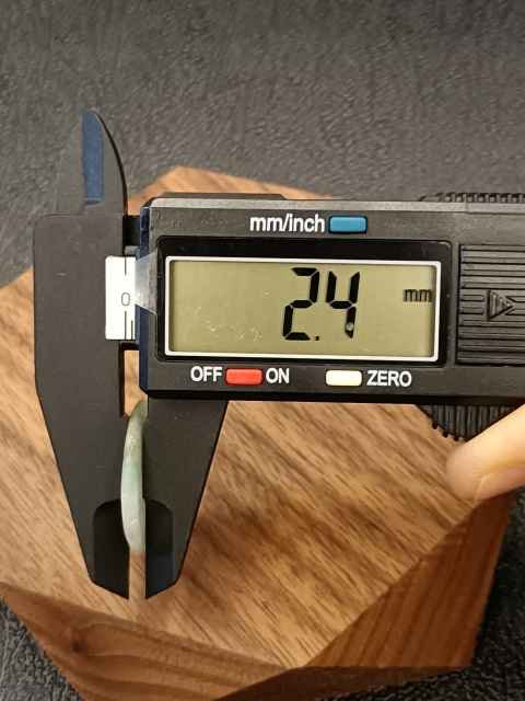 古玩玉器清.精品天然裴翠平安扣990拍賣，當前價格990元