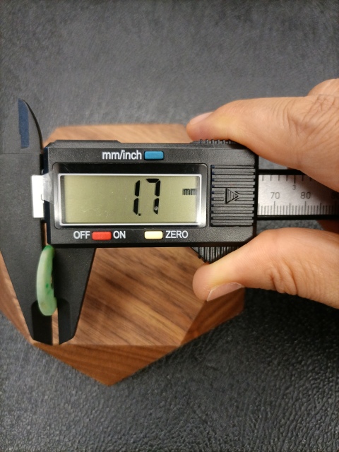 古玩玉器清.翡翠平安扣299拍賣,當前價格299元