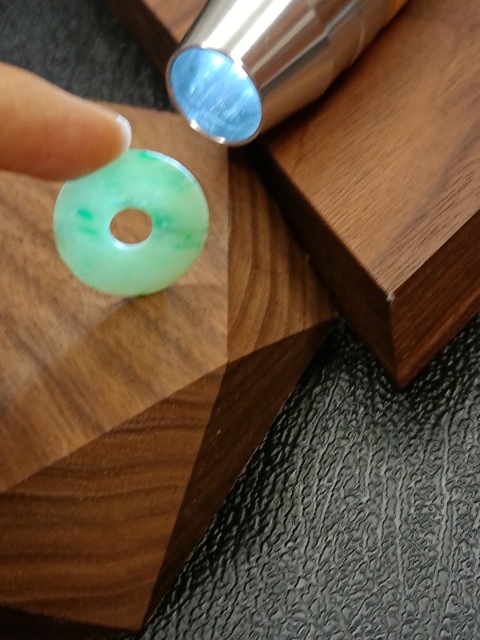 古玩玉器清.翡翠平安扣299拍賣,當前價格299元