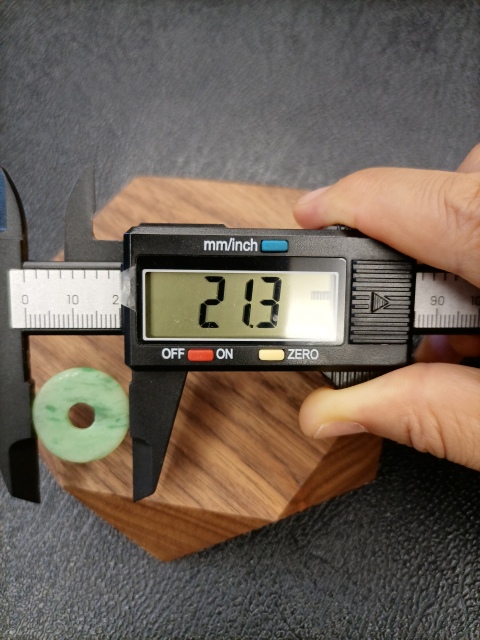 古玩玉器清.翡翠平安扣299拍賣,當前價格299元