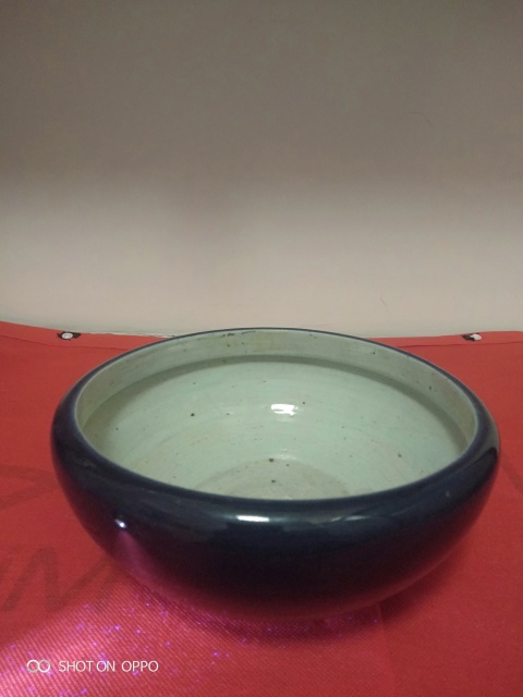 古玩陶瓷霽藍釉香爐拍賣,當前價格865元