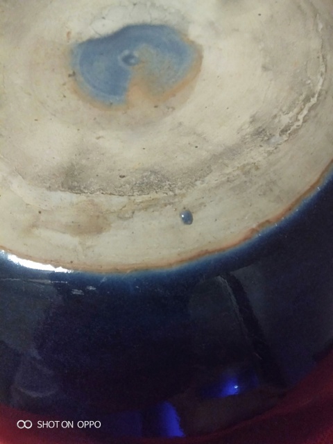 古玩陶瓷霽藍釉香爐拍賣,當前價格865元