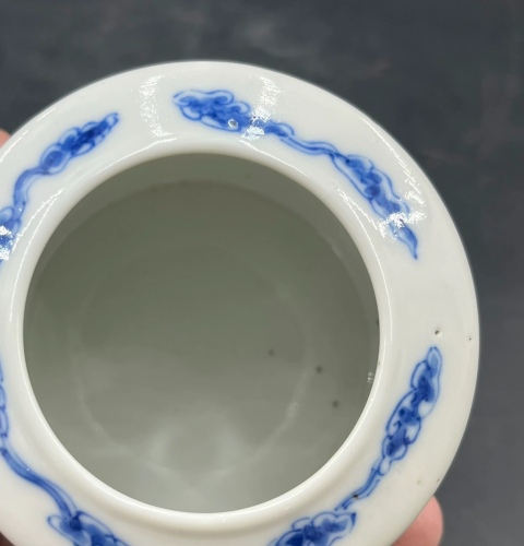 古玩陶瓷清光緒 青花龍紋溫酒器拍賣(mài)，當(dāng)前價(jià)格4500元
