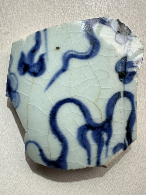 古玩陶瓷元青花標(biāo)本拍賣，當(dāng)前價(jià)格1500元