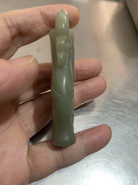 古玩玉器和田玉雕“龍鳳紋瓶”拍賣,當前價格666元