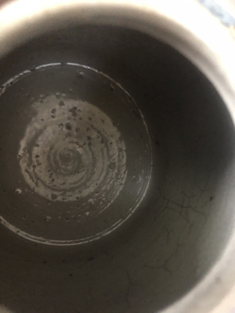 古玩陶瓷清雍乾青花山水人物紋蓋罐拍賣，當前價格380元