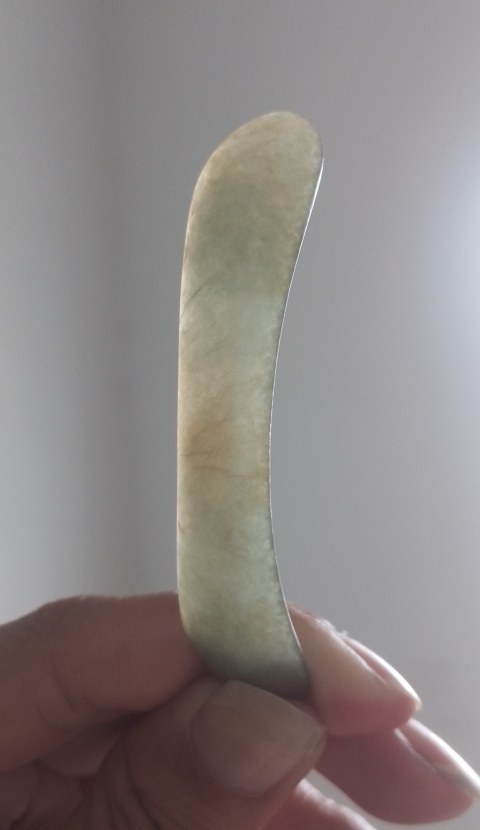 古玩玉器清代翡翠發簪拍賣,當前價格1280元