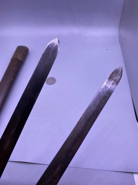 古玩雜項清龍泉雙劍拍賣，當前價格5500元