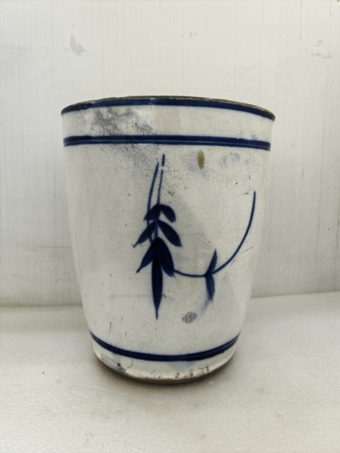 古玩陶瓷青花花鳥紋畫缸拍賣,當(dāng)前價格1500元