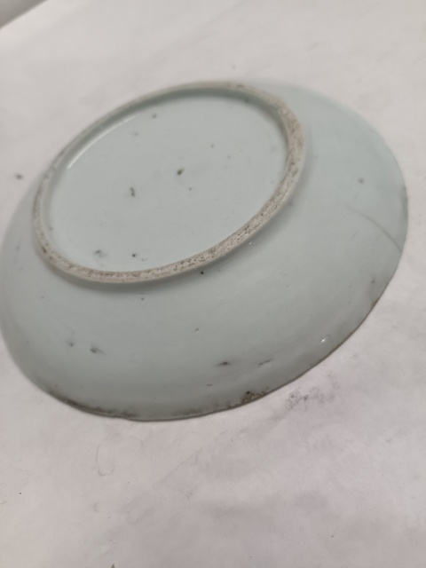 古玩陶瓷四季花卉紋粉彩盤拍賣，當前價格160元