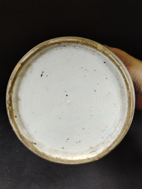 古玩陶瓷清中期嘉道纏枝蓮三喜超大罐（高23cm）拍賣，當前價格498元