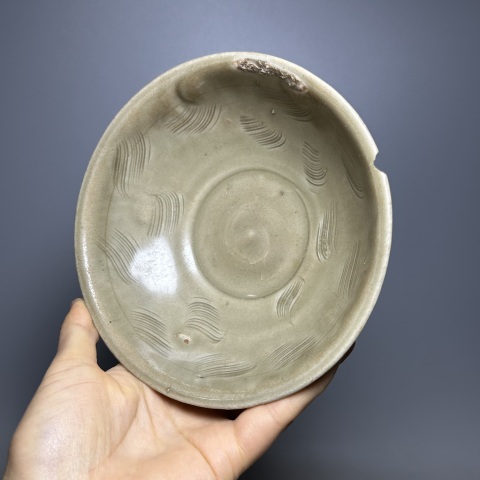 古玩陶瓷金元·龍泉?jiǎng)澔ūK拍賣，當(dāng)前價(jià)格888元