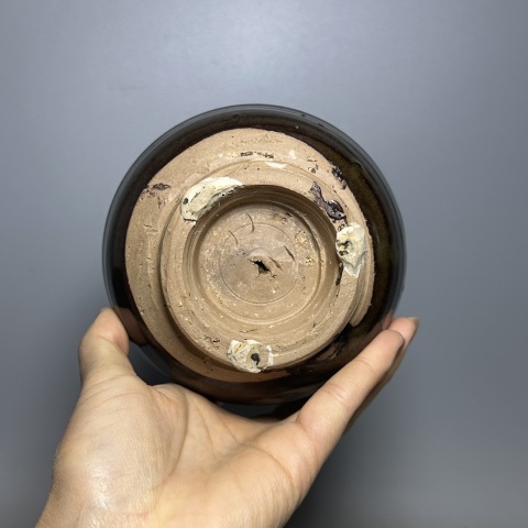 古玩陶瓷金元時期·茶葉末釉茶葉罐拍賣,當前價格788元