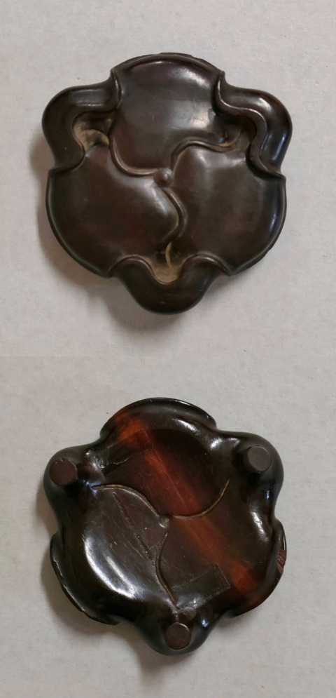 古玩雜項【保真卡】清中早期·嵌銀絲 獸面 鼎式銅香爐 琴爐拍賣,當前價格16000元