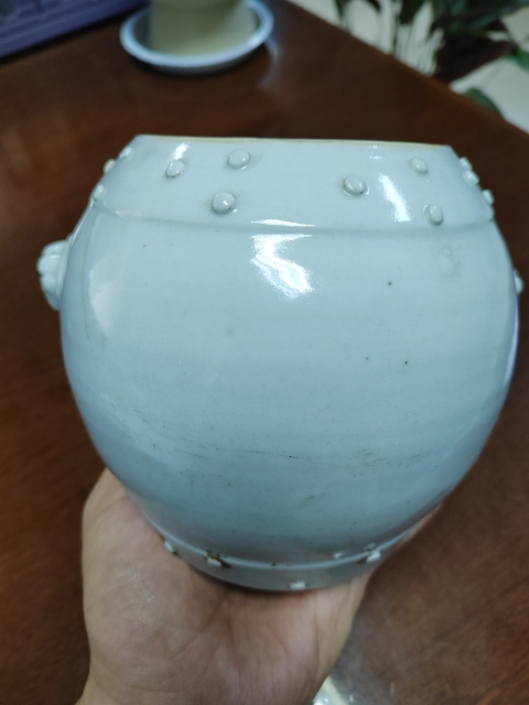 古玩陶瓷德化窯蓋罐拍賣,當前價格288元