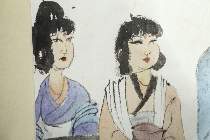 古玩字畫當代·徐樂樂 仕女立軸拍賣，當前價格13000元