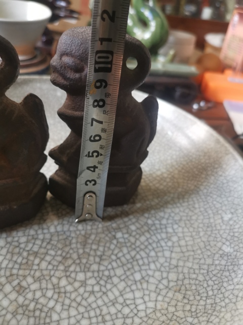 古玩雜項鐵制稱坨拍賣,當前價格777元