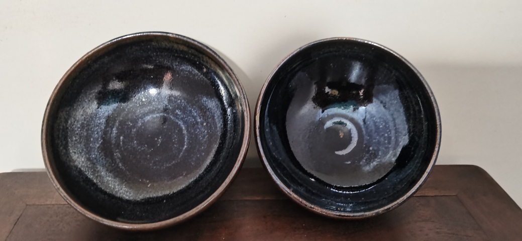 古玩陶瓷磁州窯窯變黑釉茶盞拍賣,當(dāng)前價(jià)格2300元