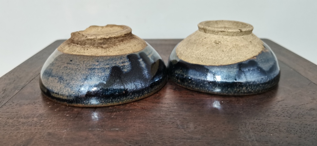古玩陶瓷磁州窯窯變黑釉茶盞拍賣,當(dāng)前價(jià)格2300元