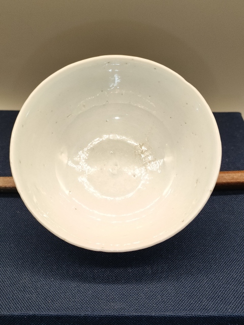 古玩陶瓷民國,美品卵白釉茶碗拍賣,當前價格350元