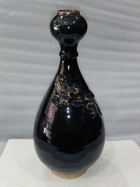 古玩雜項蒜頭瓶拍賣,當前價格288元