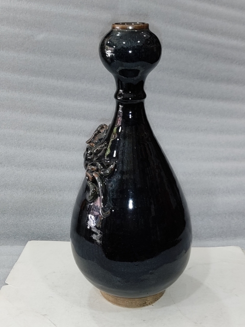 古玩雜項蒜頭瓶拍賣,當前價格288元