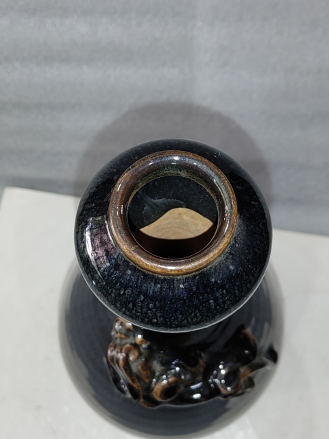 古玩雜項蒜頭瓶拍賣,當前價格288元