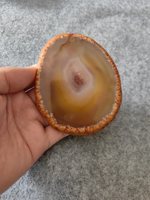 古玩玉器瑪瑙切片拍賣，當前價格288元