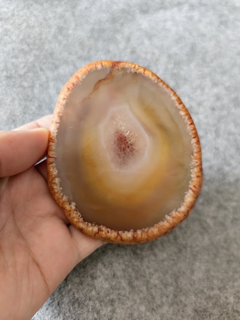 古玩玉器瑪瑙切片拍賣，當前價格288元
