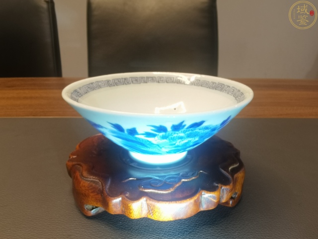 古玩陶瓷青花花鳥斗笠碗拍賣,當(dāng)前價格198元