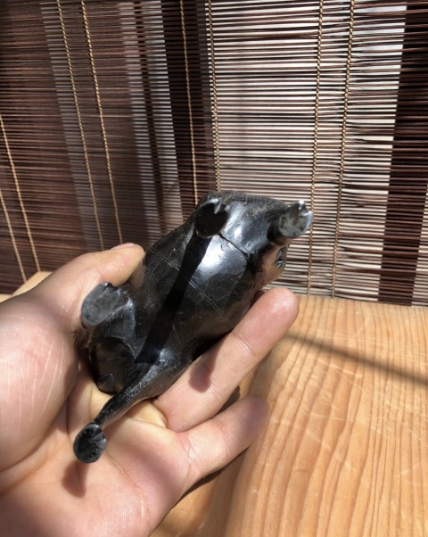 古玩雜項民國?春日神鹿擺件拍賣，當(dāng)前價格955元