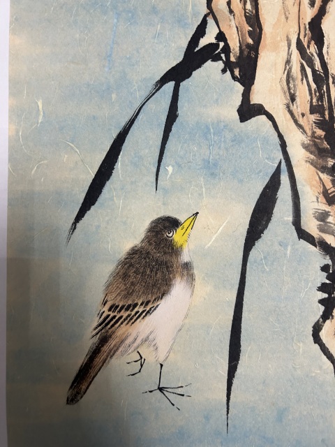 古玩字畫王宗林《花鳥》拍賣,當前價格455元