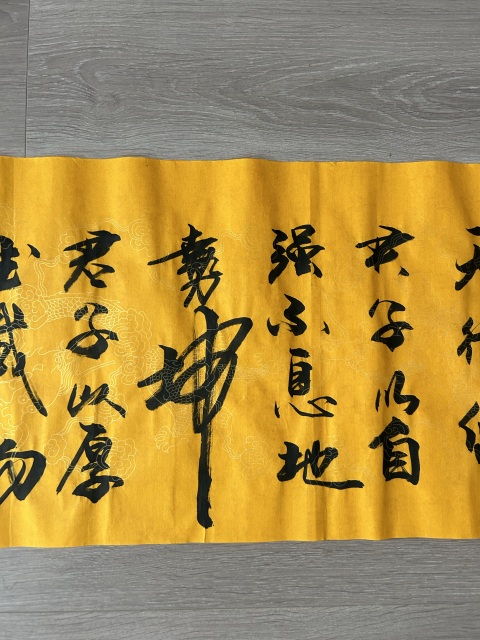 古玩字畫黃佑浦《天行健》拍賣,當前價格298元